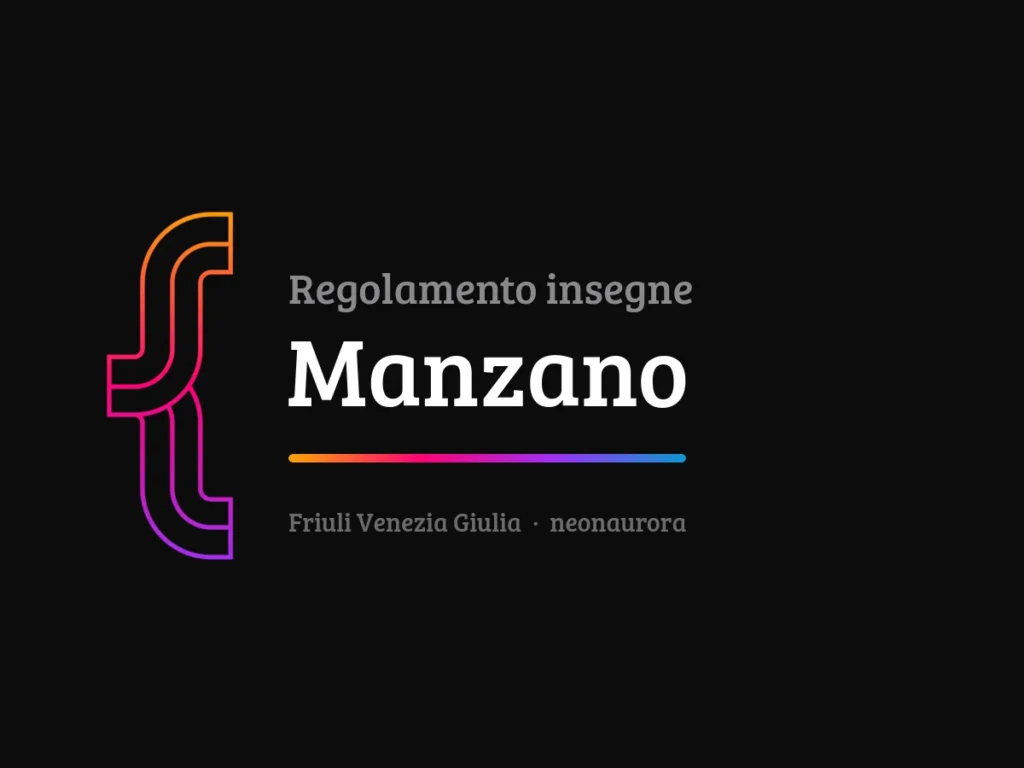 Regolamento insegne e impianti pubblicitari del Comune di Manzano