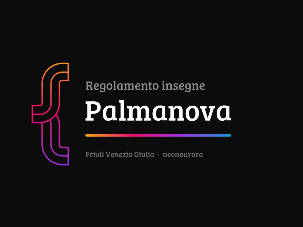 Regolamento insegne e impianti pubblicitari del Comune di Palmanova
