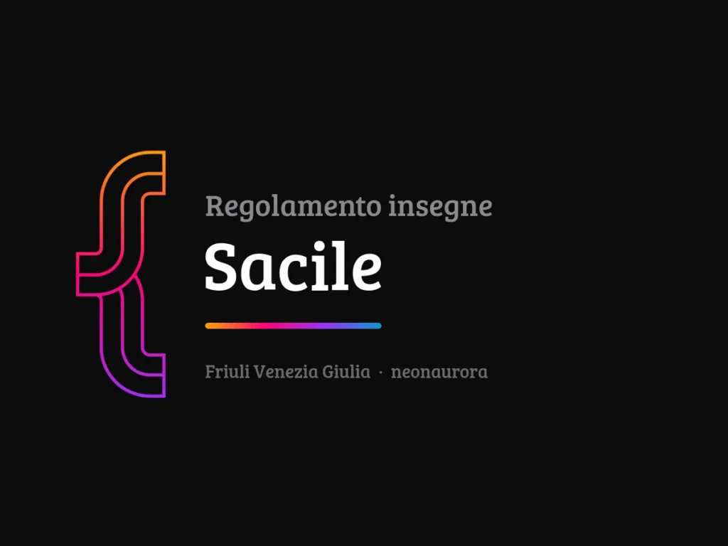 Regolamento insegne e impianti pubblicitari del Comune di Sacile