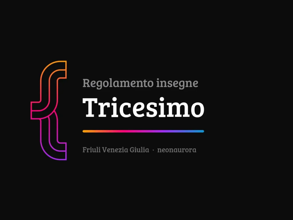 Regolamento insegne e impianti pubblicitari del Comune di Tricesimo