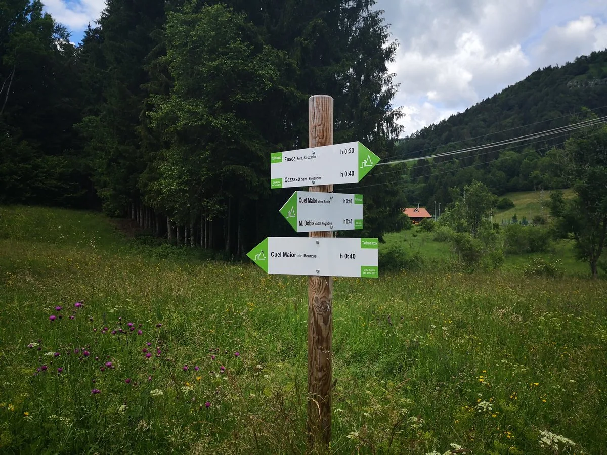 segnaletica per sentieri