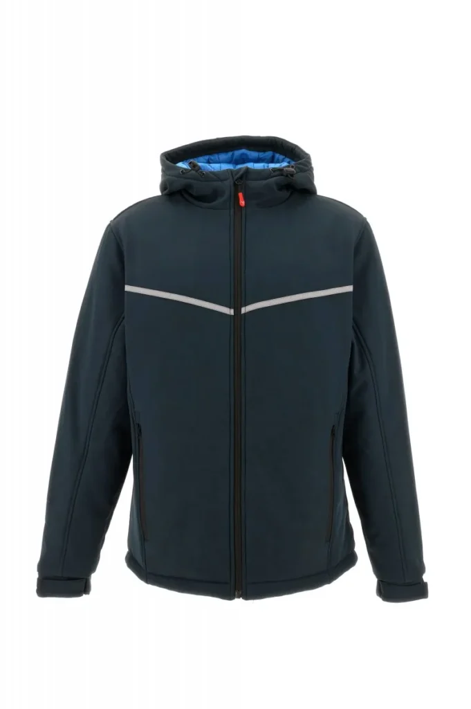 Softshell BELFAST 2WB WAD, colore Blu Navy/Blu Royal