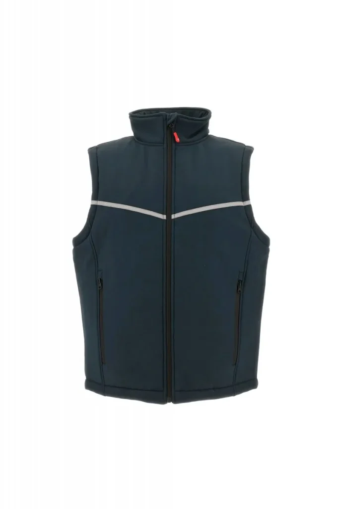 Softshell BELFAST VEST 2WB WAD, colore Blu Navy/Blu Royal