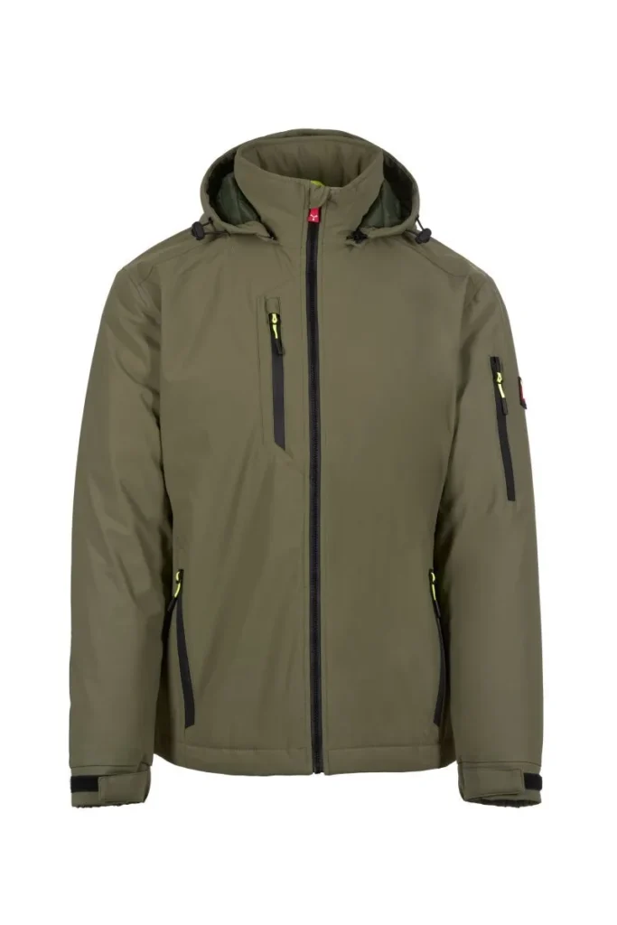 Softshell CREEK ULTRALITE PAD, colore Verde Militare/Verde