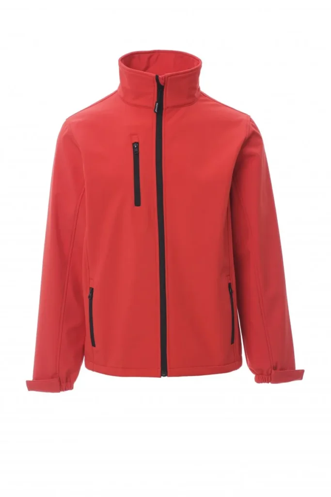 Softshell DUBLIN, colore Rosso