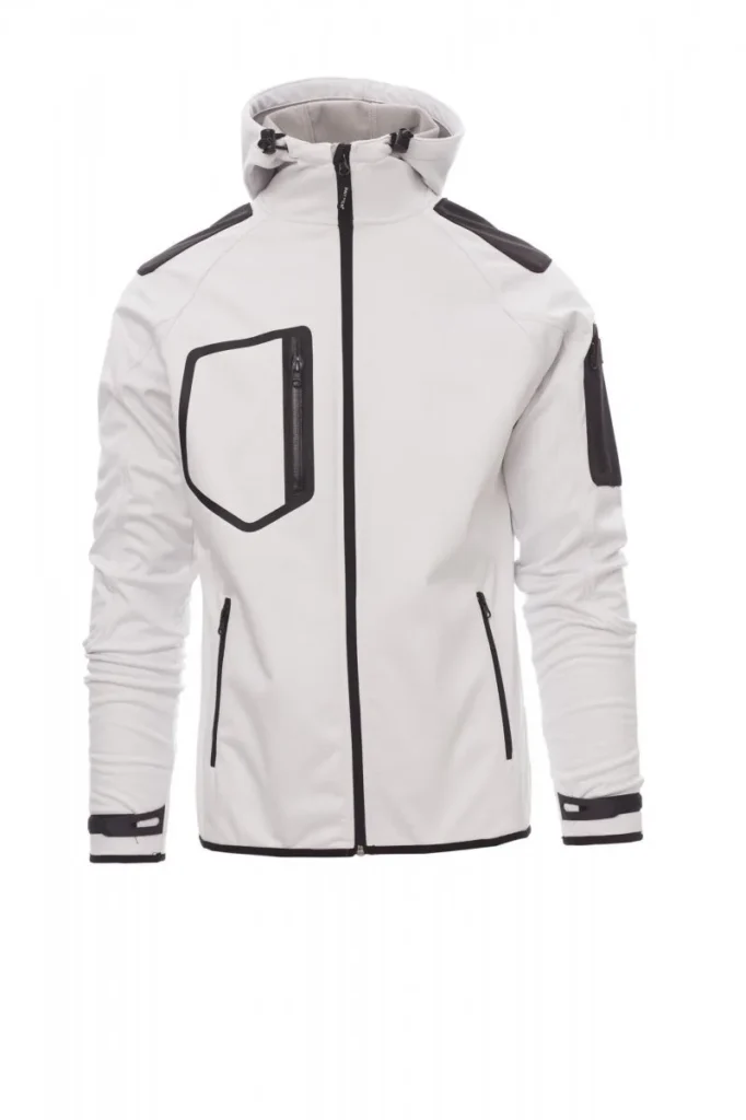 Softshell EXTREME, colore Bianco/Nero