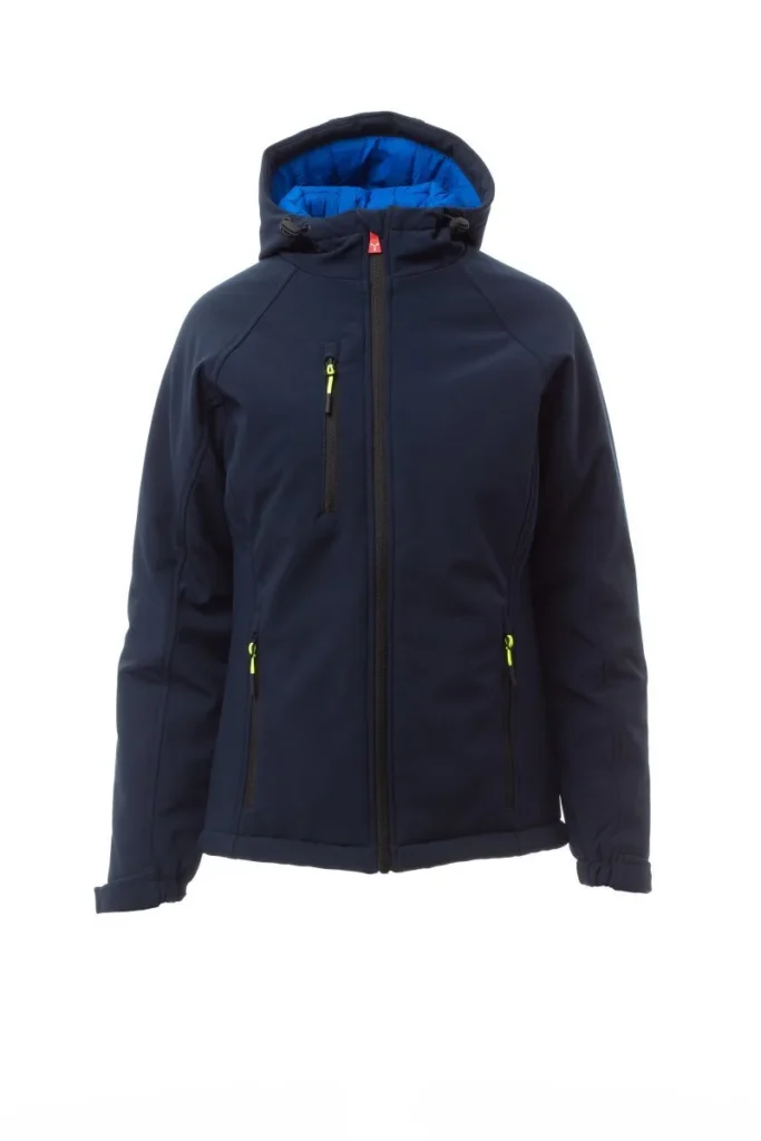 Softshell GALE PAD LADY, colore Blu Navy/Blu Royal