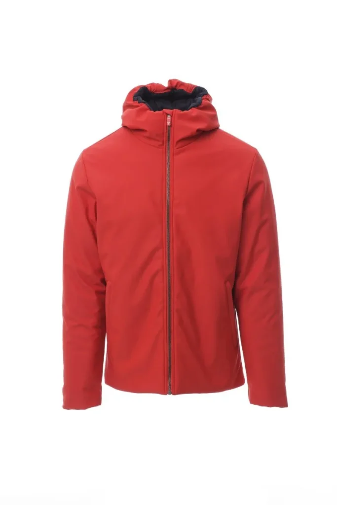 Softshell OREGON, colore Rosso/Blu Navy