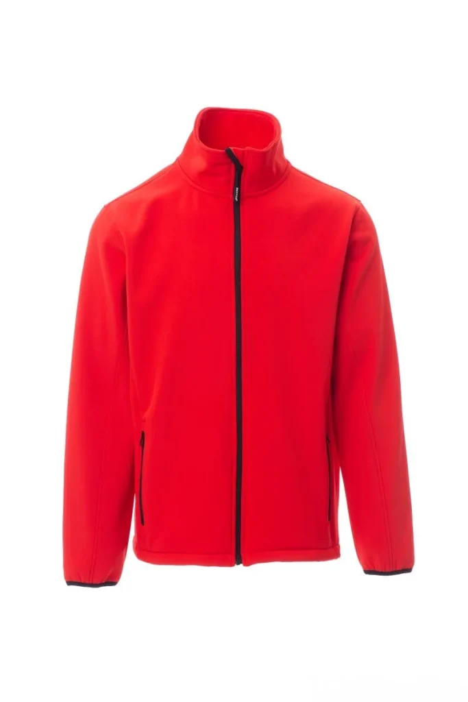 Softshell PERTH, colore Rosso