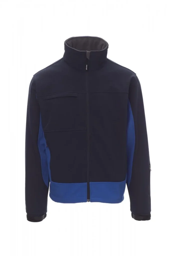 Softshell STORM, colore Blu Navy/Blu Royal