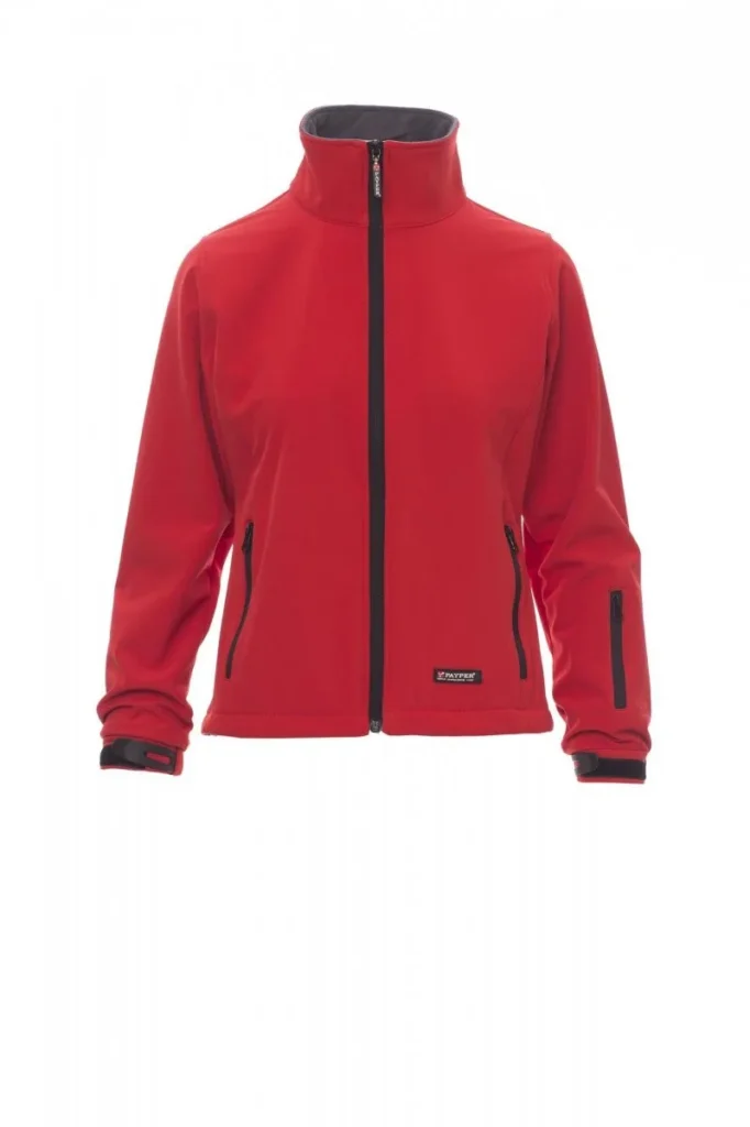 Softshell SUNNY, colore Rosso