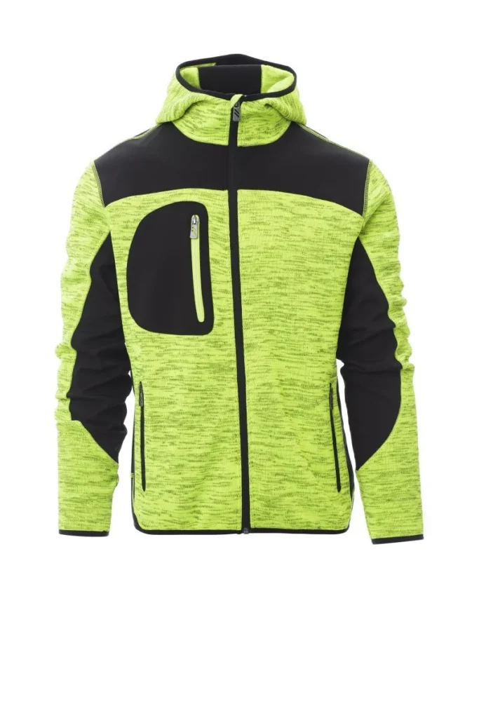 Softshell TRIP, colore Giallo Fluo/Nero