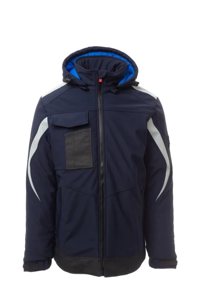 Softshell WONDER PAD, colore Blu Navy/Blu Royal
