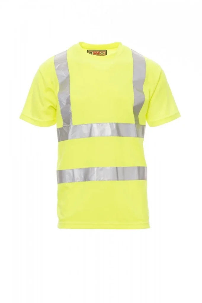 T-shirt AVENUE, colore Giallo Fluo