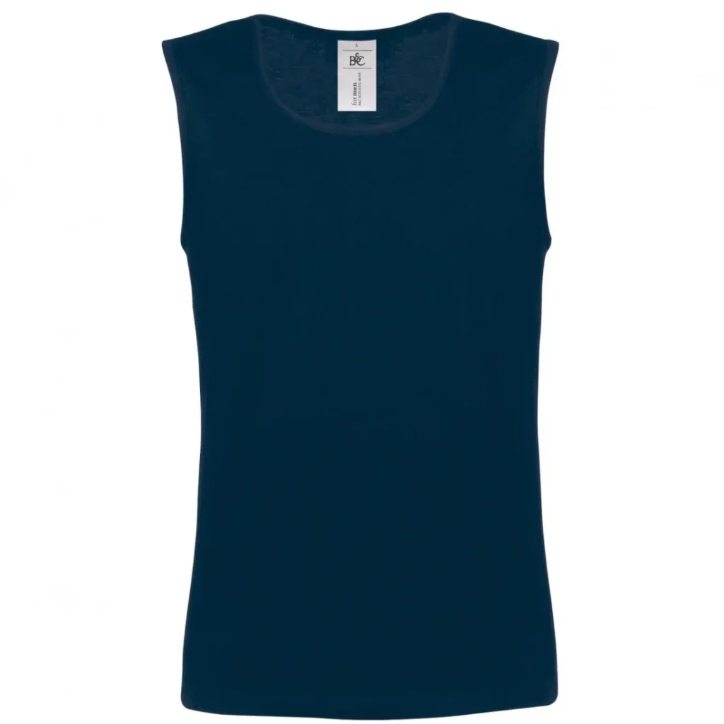 T-shirt B&C Athletic Move, colore Navy