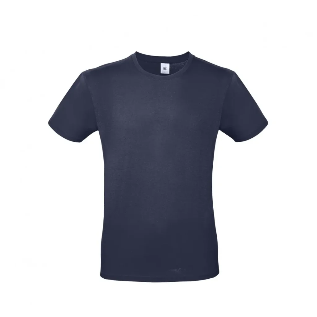 T-shirt B&C #E150, colore Navy Blue (Urban Navy)