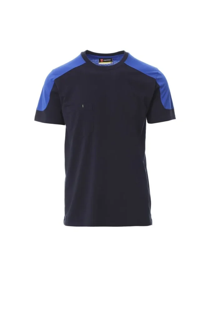 T-shirt CORPORATE, colore Blu Navy/Blu Royal