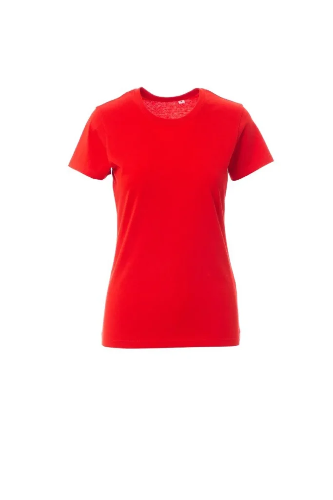 T-shirt FREE LADY, colore Rosso