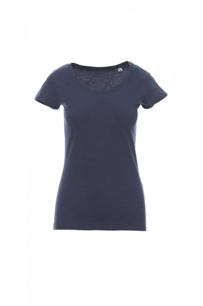 T-shirt PARTY LADY, colore Blu Denim