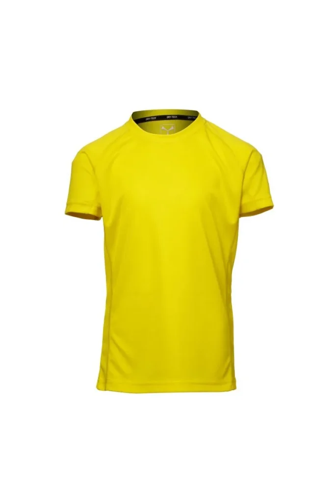 T-shirt RUNNER KIDS, colore Giallo