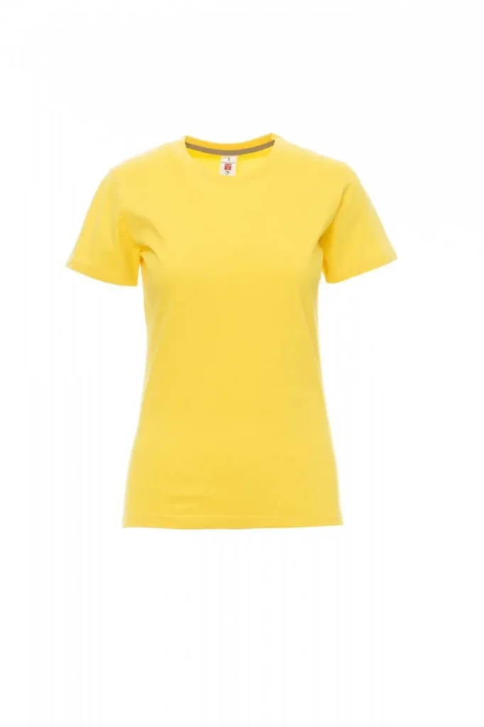 T-shirt SUNRISE LADY, colore Giallo