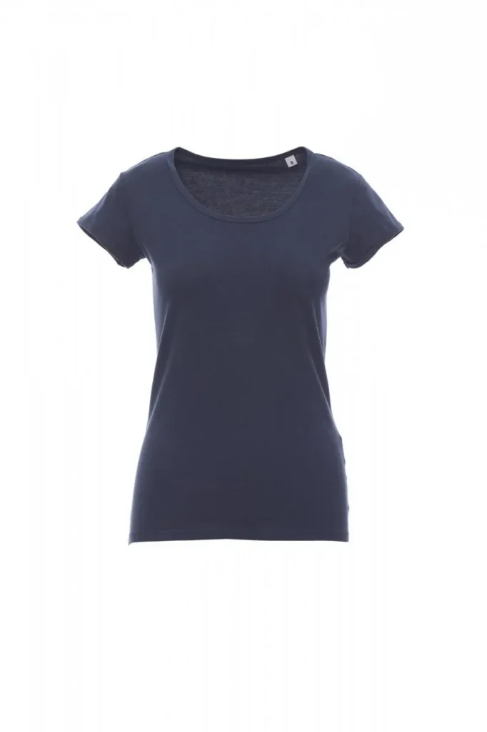 T-shirt YOUNG LADY, colore Blu Denim