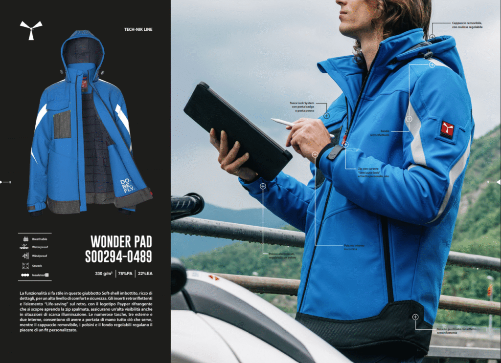 giacca softshell